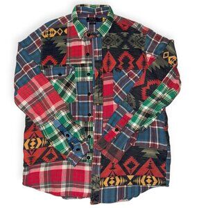 Polo Ralph Lauren Patchwork Aztec Flannel